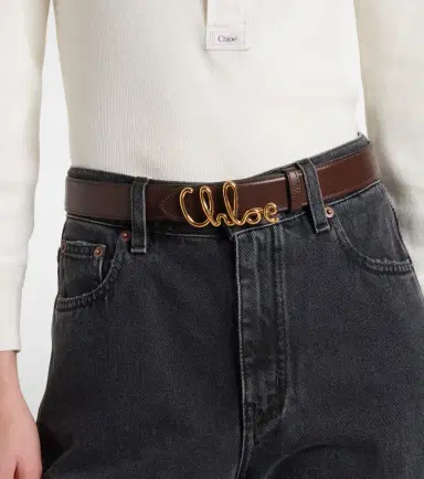 Chloé Chloé Chloé Iconic embellished leather belt | Thumbnail 3
