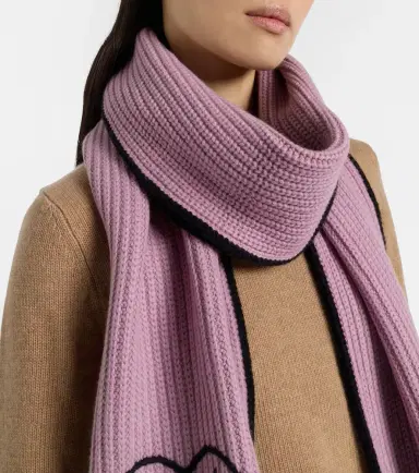 Chloé Chloé Chloé Encaur wool and cashmere scarf | Thumbnail 5