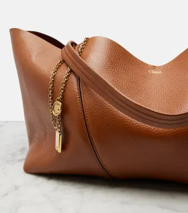 Chloé Chloé Chloé Spin East-West leather tote bag | Thumbnail 3 Chloé Chloé Chloé Spin East-West leather tote bag | Thumbnail 3