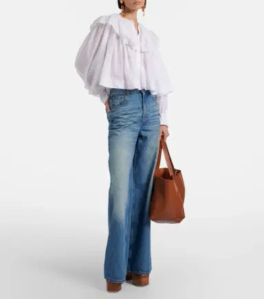 Chloé Chloé Chloé Spin East-West leather tote bag | Thumbnail 6 Chloé Chloé Chloé Spin East-West leather tote bag | Thumbnail 6