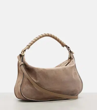 Chloé Chloé Marcie Small suede shoulder bag | Thumbnail 3