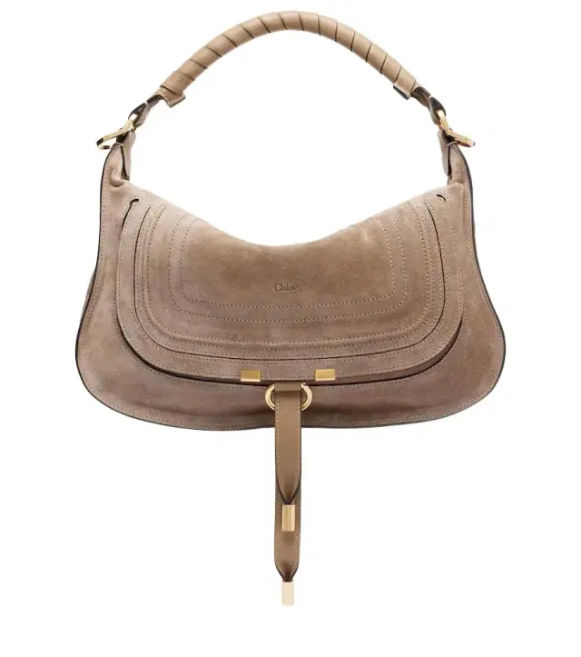 Chloe Chloé Marcie Small suede shoulder bag