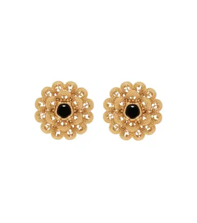 Chloé Chloé Chloé Feather embellished earrings | Thumbnail 1