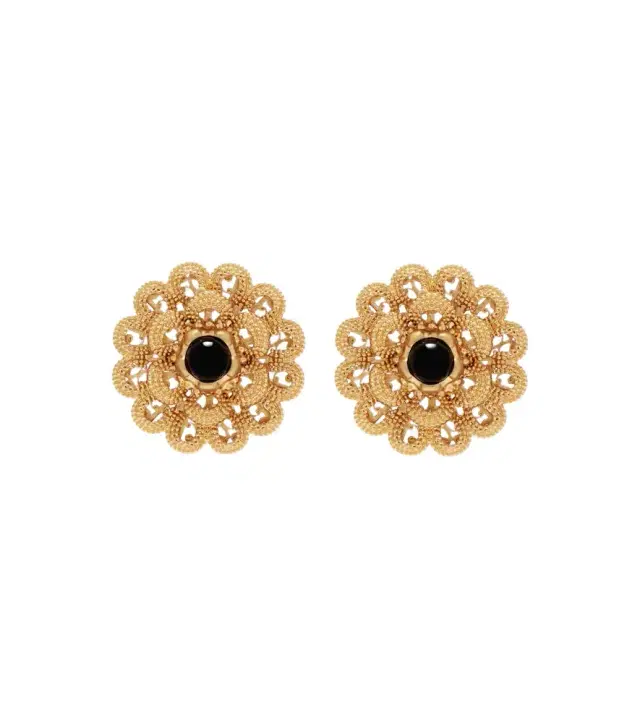Chloe Chloé Chloé Feather embellished earrings