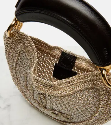 Chloé Chloé Summer Banana Mini crochet shoulder bag | Thumbnail 4 Chloé Chloé Summer Banana Mini crochet shoulder bag | Thumbnail 4