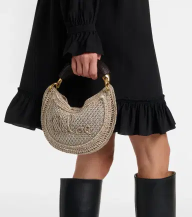 Chloé Chloé Summer Banana Mini crochet shoulder bag | Thumbnail 6 Chloé Chloé Summer Banana Mini crochet shoulder bag | Thumbnail 6