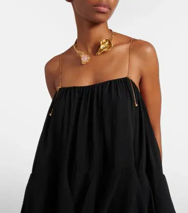 Chloé Chloé Chloé Flower Soul embellished necklace | Thumbnail 4