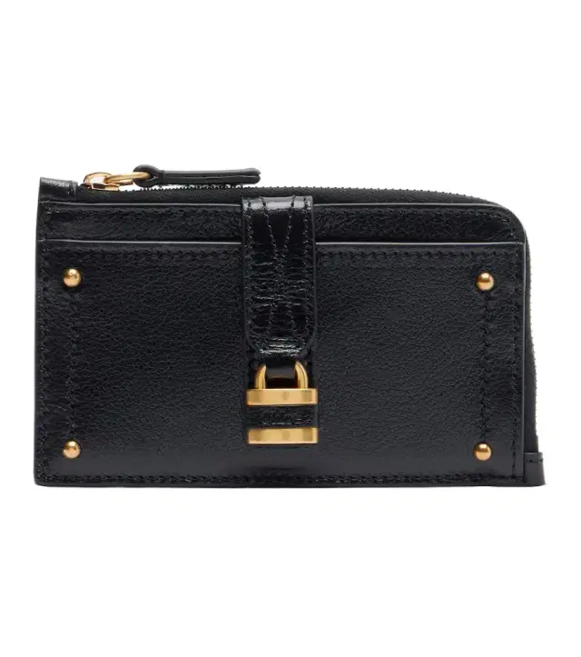 Chloé Paddington Small leather card holder