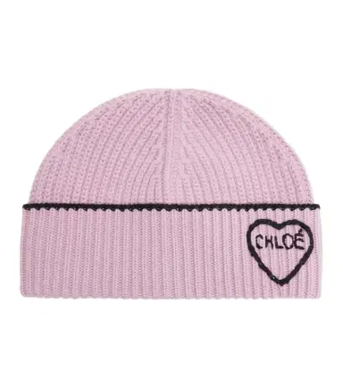 Chloé Chloé Chloé Encaur wool and cashmere beanie | Thumbnail 1