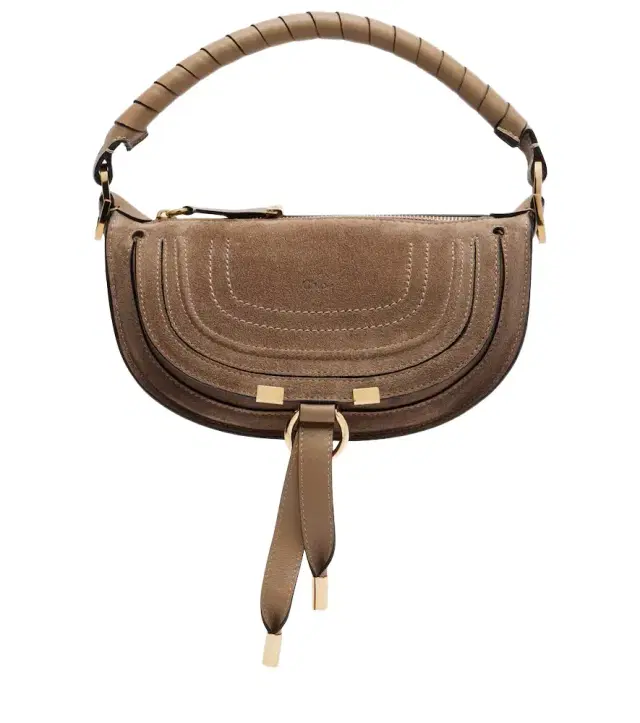 Chloe Chloé Marcie Mini suede shoulder bag