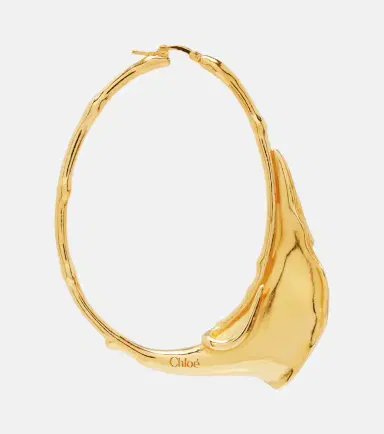 Chloé Chloé Embellished hoop earrings | Thumbnail 3