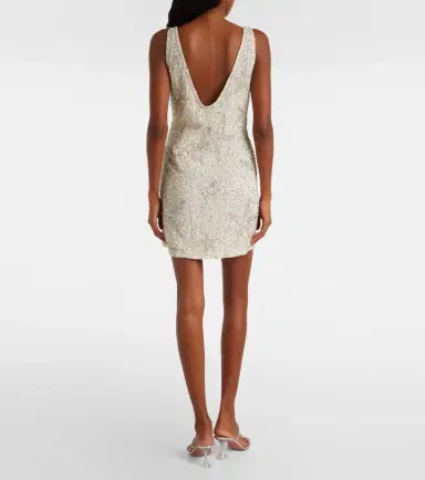 Rixo Christabel embellished minidress | Thumbnail 3