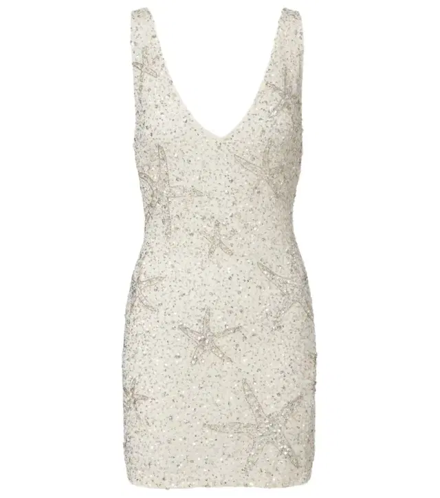 Christabel embellished minidress