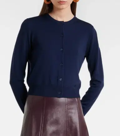 Carolina Herrera Cropped wool cardigan | Thumbnail 2