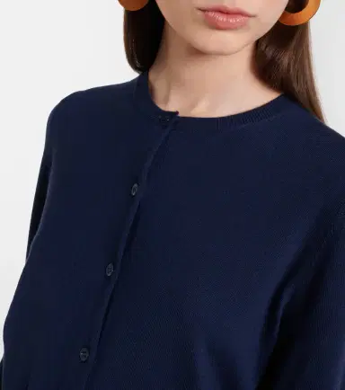 Carolina Herrera Cropped wool cardigan | Thumbnail 5