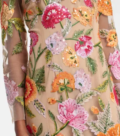 Carolina Herrera Embroidered floral tulle gown | Thumbnail 5 Carolina Herrera Embroidered floral tulle gown | Thumbnail 5