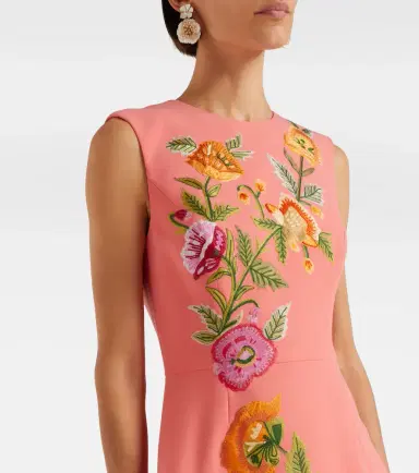Carolina Herrera Embroidered floral cocktail dress | Thumbnail 5 Carolina Herrera Embroidered floral cocktail dress | Thumbnail 5