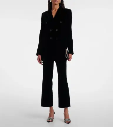 Gianvito Rossi Elizabeth crystal-embellished suede mules | Thumbnail 5