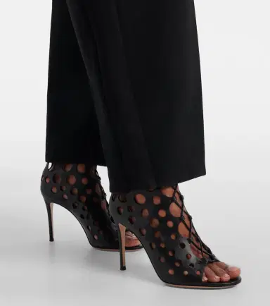 Gianvito Rossi 95 perforated leather pumps | Thumbnail 5 Gianvito Rossi 95 perforated leather pumps | Thumbnail 5