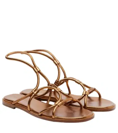 Gianvito Rossi Leather sandals | Thumbnail 1 Gianvito Rossi Leather sandals | Thumbnail 1