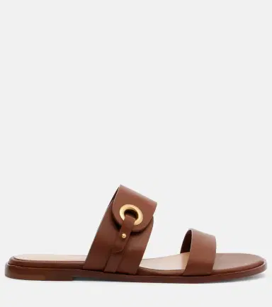 Gianvito Rossi Granada leather sandals | Thumbnail 3 Gianvito Rossi Granada leather sandals | Thumbnail 3