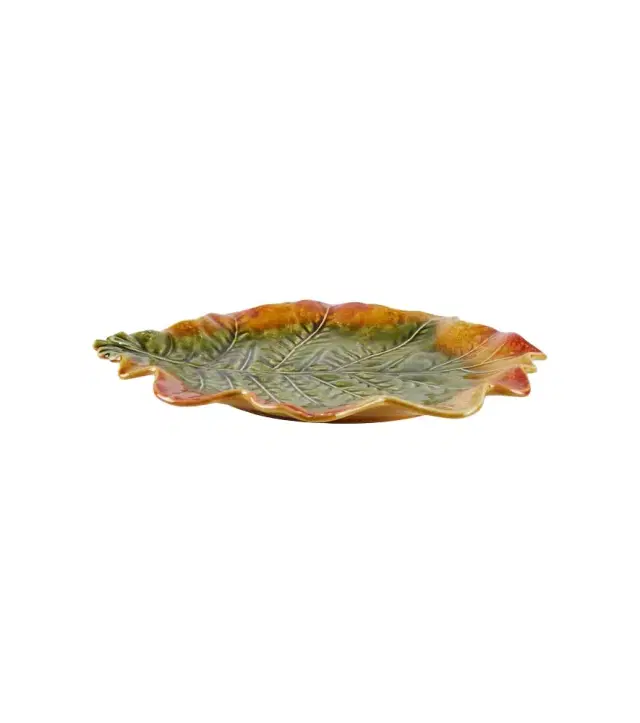 Bordallo Pinheiro Gudrun charger plate by Claudia Schiffer
