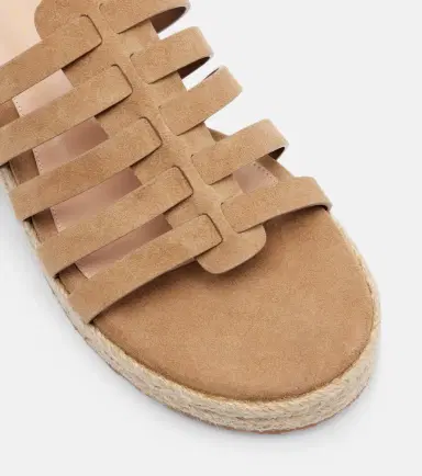 Gianvito Rossi Pompei suede espadrille sandals | Thumbnail 2 Gianvito Rossi Pompei suede espadrille sandals | Thumbnail 2