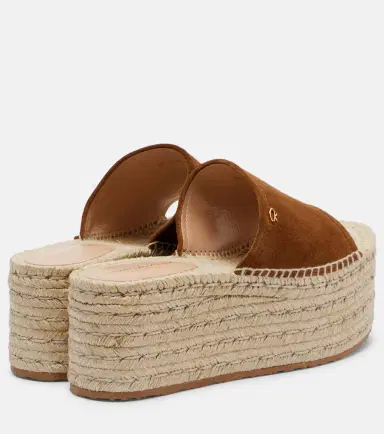 Gianvito Rossi Suede espadrille sandals | Thumbnail 4 Gianvito Rossi Suede espadrille sandals | Thumbnail 4