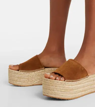 Gianvito Rossi Suede espadrille sandals | Thumbnail 6 Gianvito Rossi Suede espadrille sandals | Thumbnail 6