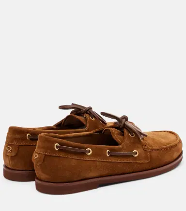 Gianvito Rossi Vandee suede boat shoes | Thumbnail 2