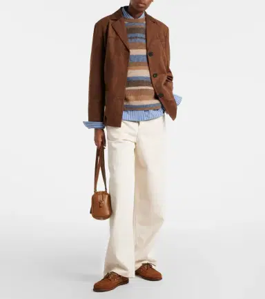 Gianvito Rossi Vandee suede boat shoes | Thumbnail 5