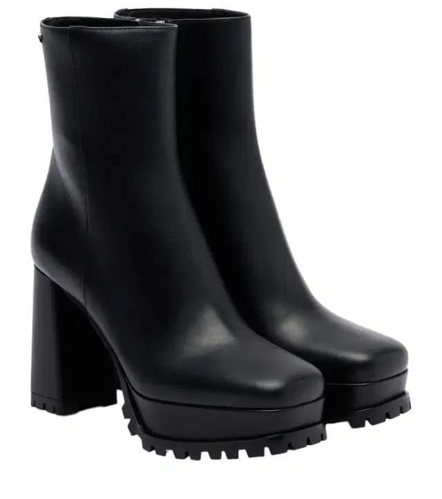 Gianvito Rossi Harlem leather platform ankle boots