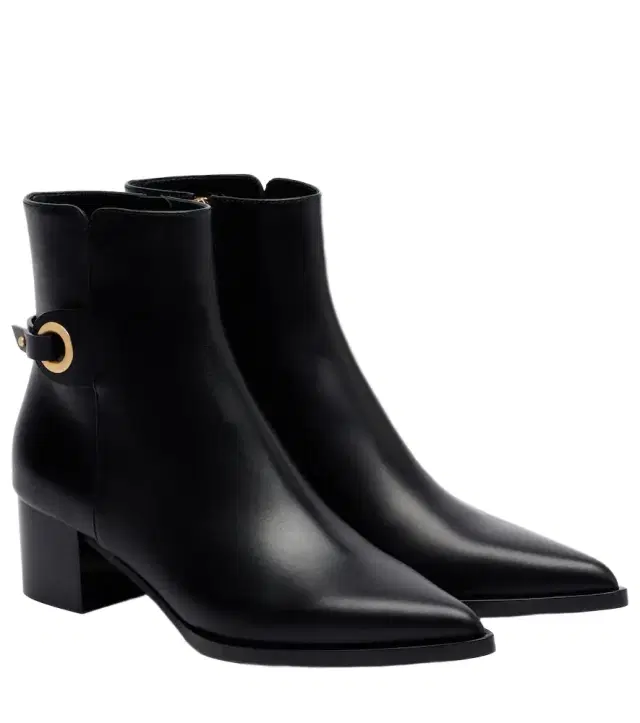 Gianvito Rossi Granada leather ankle boots
