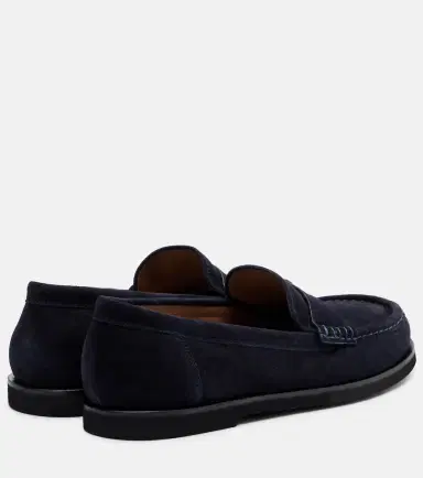 Gianvito Rossi Vernon suede penny loafers | Thumbnail 4 Gianvito Rossi Vernon suede penny loafers | Thumbnail 4