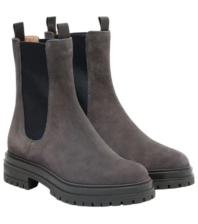 Gianvito Rossi Chester suede Chelsea boots