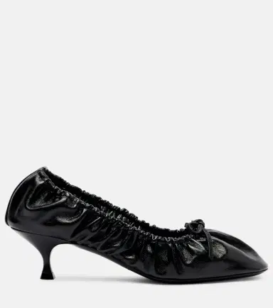 Herbert Levine Gather Around leather pumps | Thumbnail 2