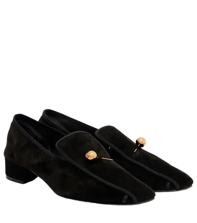 Herbert Levine Showtime suede loafer pumps