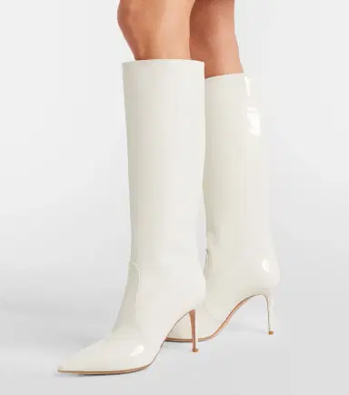 Gianvito Rossi Hansen 85 patent leather knee-high boots | Thumbnail 5