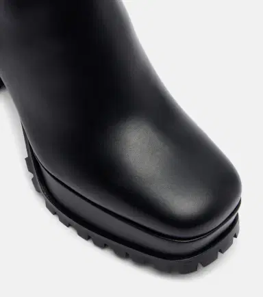 Gianvito Rossi Leather platform ankle boots | Thumbnail 4