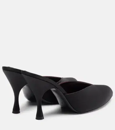 Herbert Levine Sitting Pretty satin mules | Thumbnail 3 Herbert Levine Sitting Pretty satin mules | Thumbnail 3