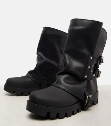 Dolce & Gabbana Leather biker boots | Thumbnail 3