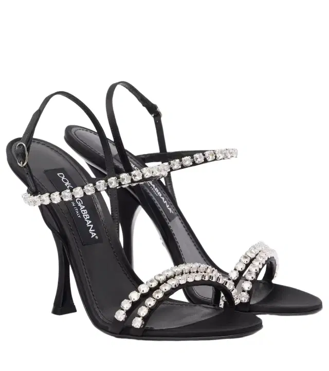 Dolce & Gabbana Crystal-embellished sandals