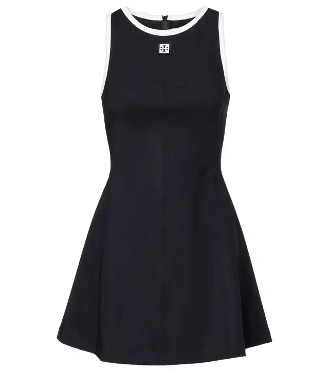 T Monogram jersey tennis dress