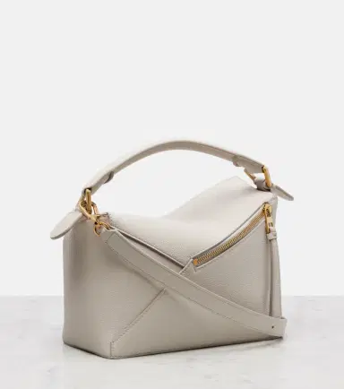 Loewe Puzzle Edge Small leather top-handle bag | Thumbnail 3 Loewe Puzzle Edge Small leather top-handle bag | Thumbnail 3