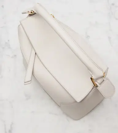 Loewe Puzzle Edge Small leather top-handle bag | Thumbnail 4 Loewe Puzzle Edge Small leather top-handle bag | Thumbnail 4