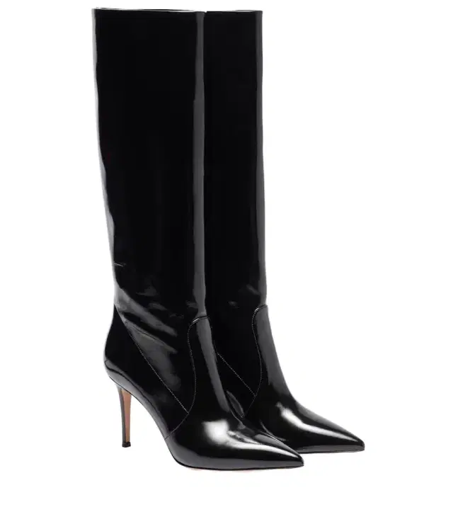 Gianvito Rossi Hansen leather knee-high boots