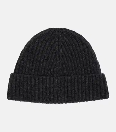 Loewe Anagram ribbed-knit cashmere beanie | Thumbnail 3