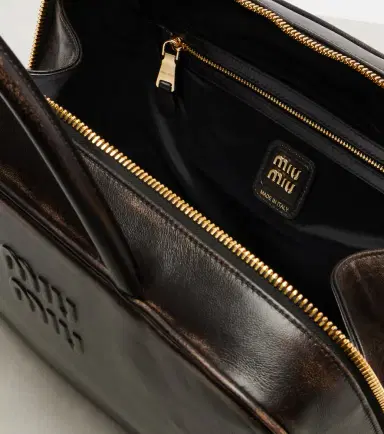 Miu Miu Beau leather tote bag | Thumbnail 3 Miu Miu Beau leather tote bag | Thumbnail 3