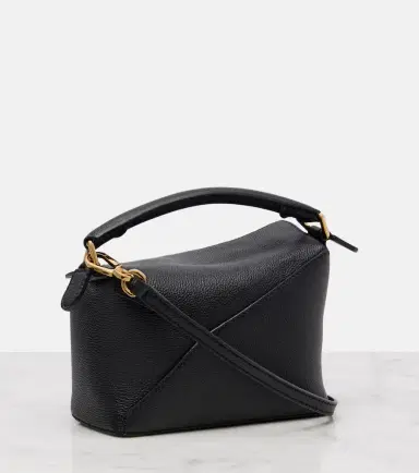 Loewe Puzzle Edge Mini leather top-handle bag | Thumbnail 2 Loewe Puzzle Edge Mini leather top-handle bag | Thumbnail 2