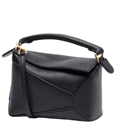Loewe Puzzle Edge Mini leather top-handle bag | Thumbnail 1 Loewe Puzzle Edge Mini leather top-handle bag | Thumbnail 1